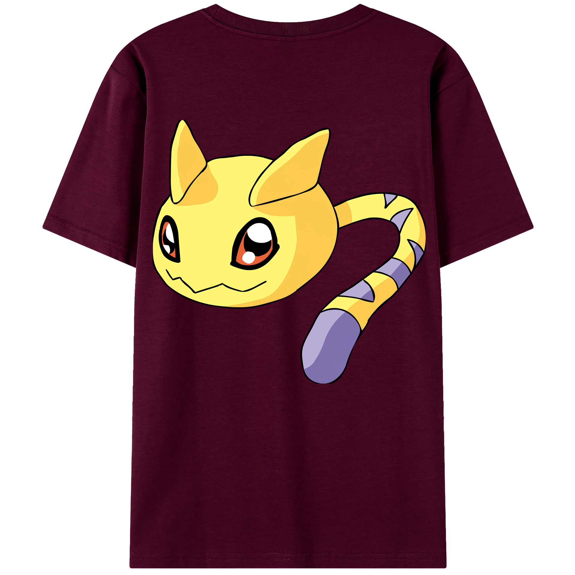 （画像用） Digimon デジタルモンスター/デジモン レディース半袖Tシャツ(バックプリント)